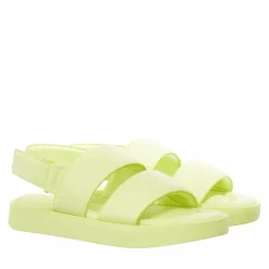 INUIKII Padded Velcro Lime Sandalen