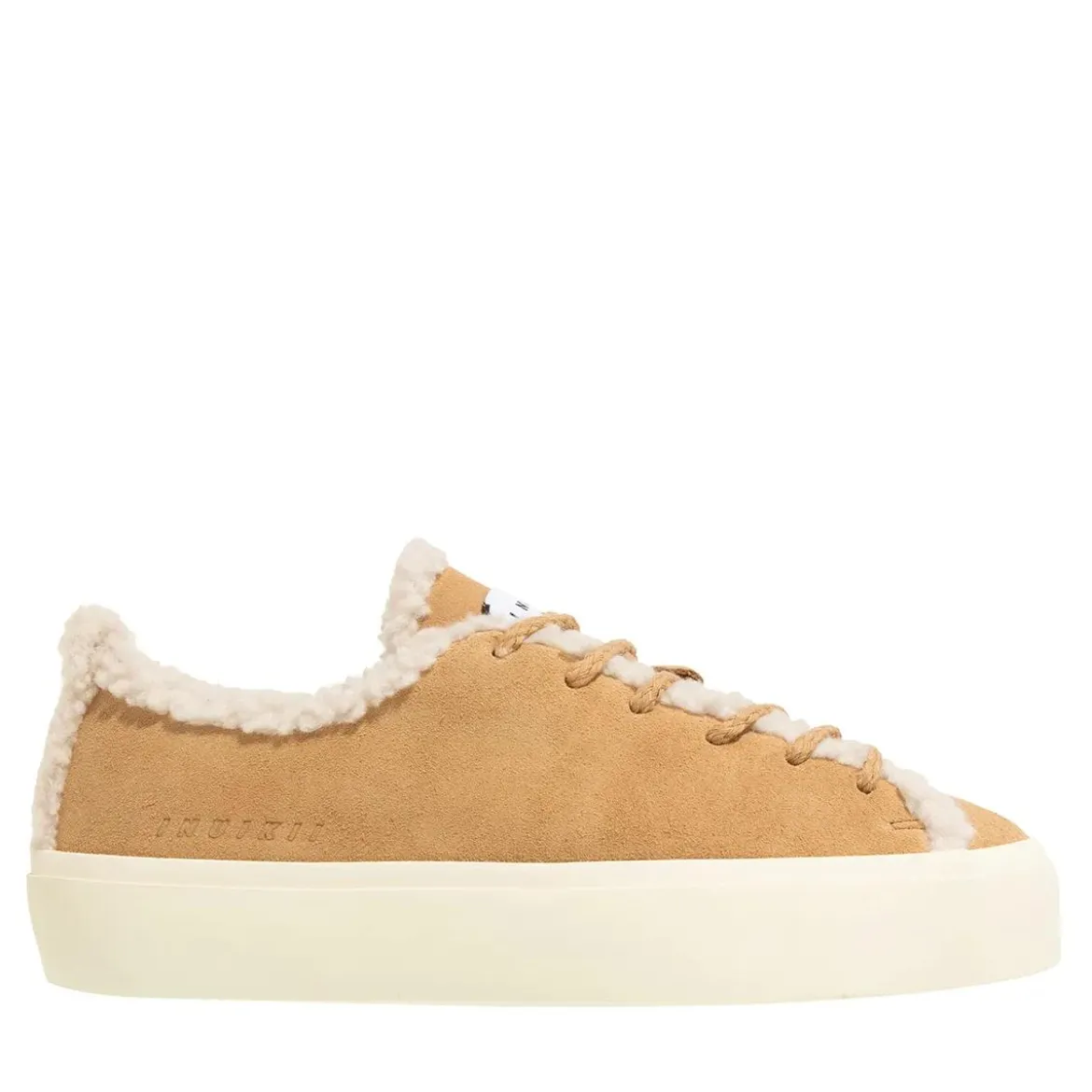 INUIKII Shearling Low Beige Low-Top-Sneaker