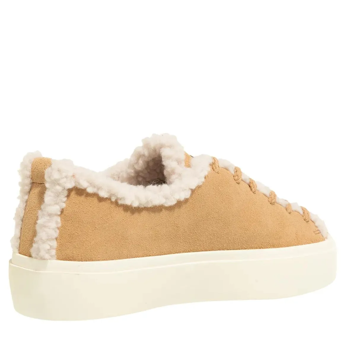 INUIKII Shearling Low Beige Low-Top-Sneaker