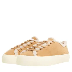 INUIKII Shearling Low Beige Low-Top-Sneaker