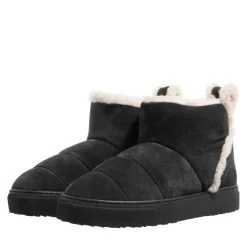 INUIKII Shearling Slipin Black Winterboots