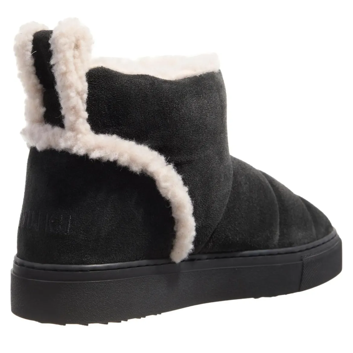 INUIKII Shearling Slipin Black Winterboots