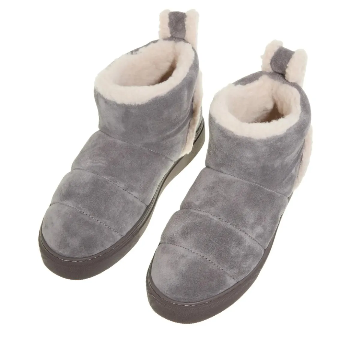 INUIKII Shearling Slipin Grey Winterboots