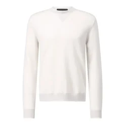 Iris von Arnim Crewneck-Sweater aus Wolle Dawson Creme Longsleeve