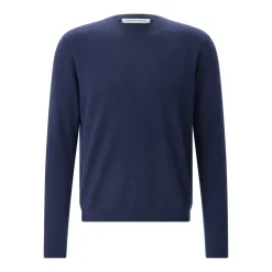 Iris von Arnim Pullover Amiro aus Kaschmir-Seiden-Mix blau Pullover