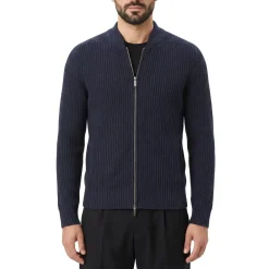 Iris von Arnim Strickjacke Curt Kaschmir blau Übergangsjacke