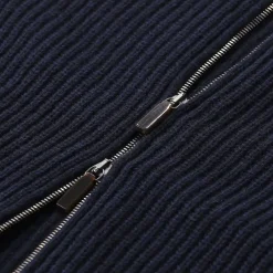 Iris von Arnim Strickjacke Curt Kaschmir blau Übergangsjacke