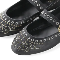 Isabel Marant Ballerinas Ylza schwarz Schnürschuhe
