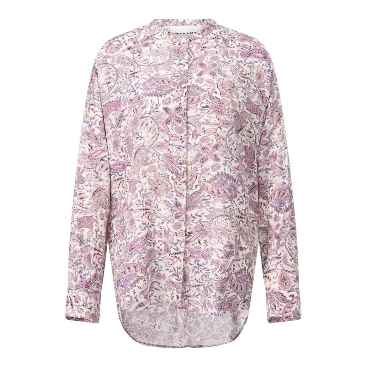 Isabel Marant Bluse Catchell mit Paisley-Muster mehrfarbig Bluse