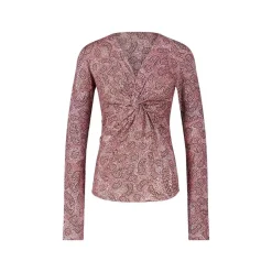 Isabel Marant Langarmshirt mit Taillierung Pink Longsleeve