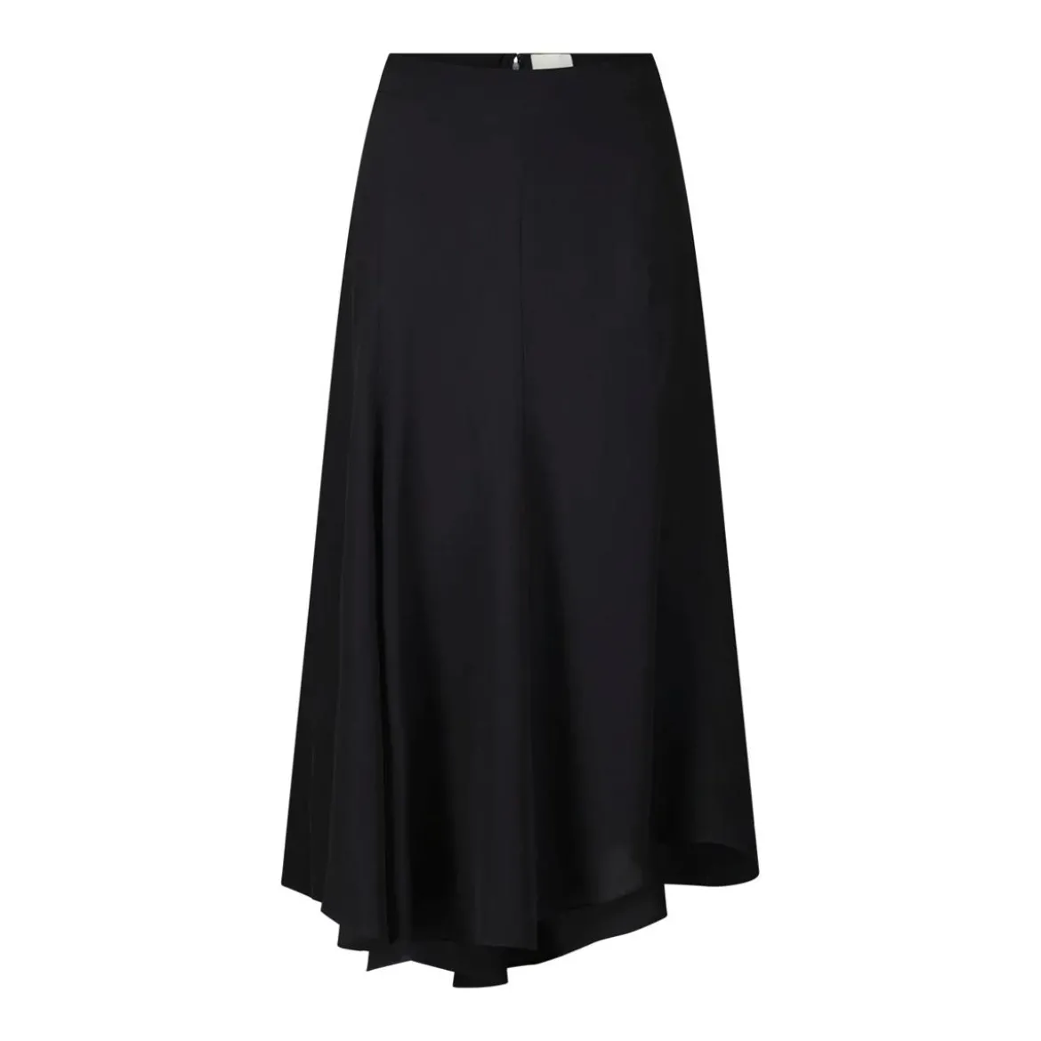 Isabel Marant Midirock Hortensia aus Seide schwarz Midirock