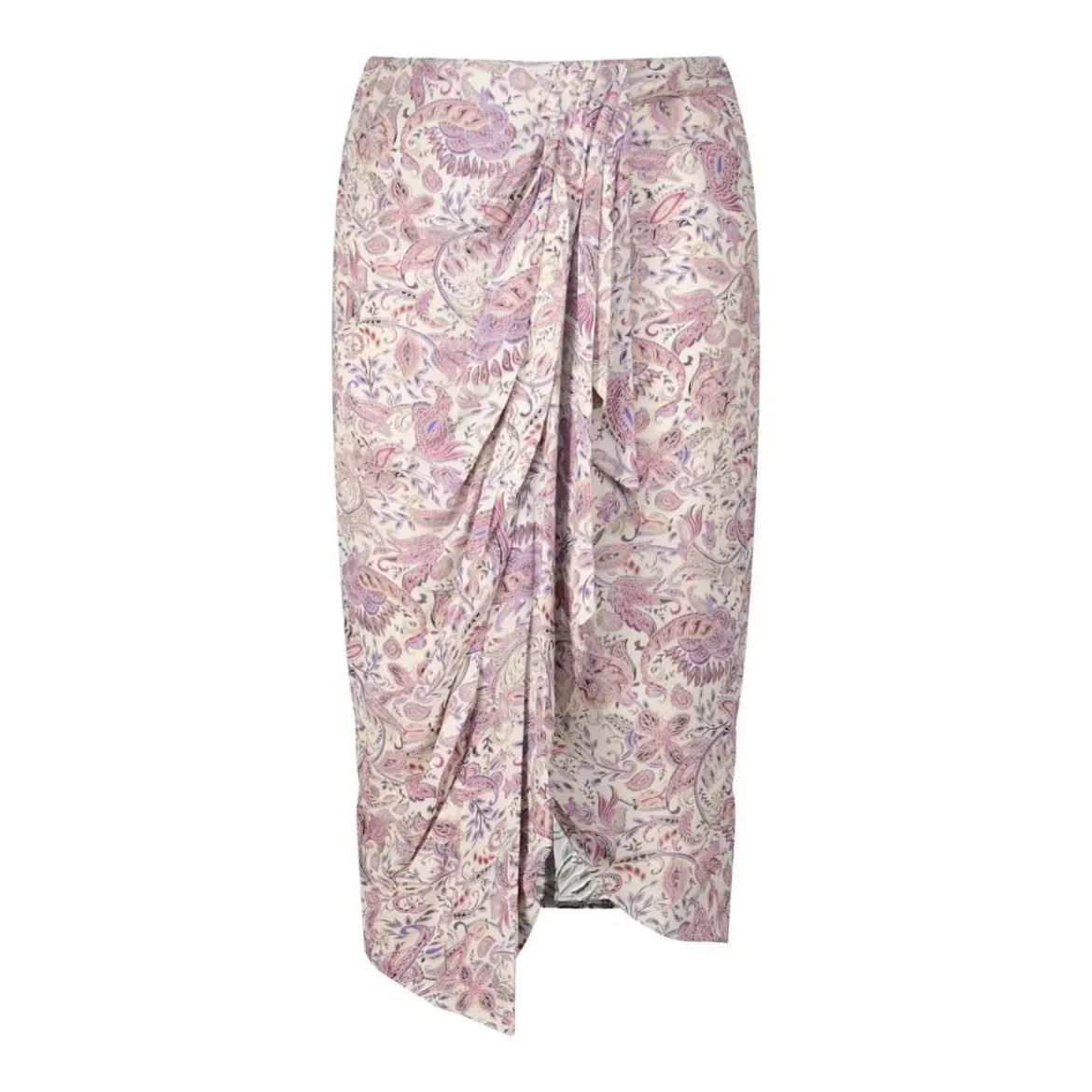 Isabel Marant Midirock Zaine mit Paisley-Muster mehrfarbig Midirock