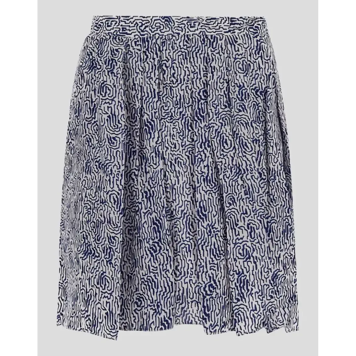 Isabel Marant Minirock Violaine mit All-Over Print blau Minirock