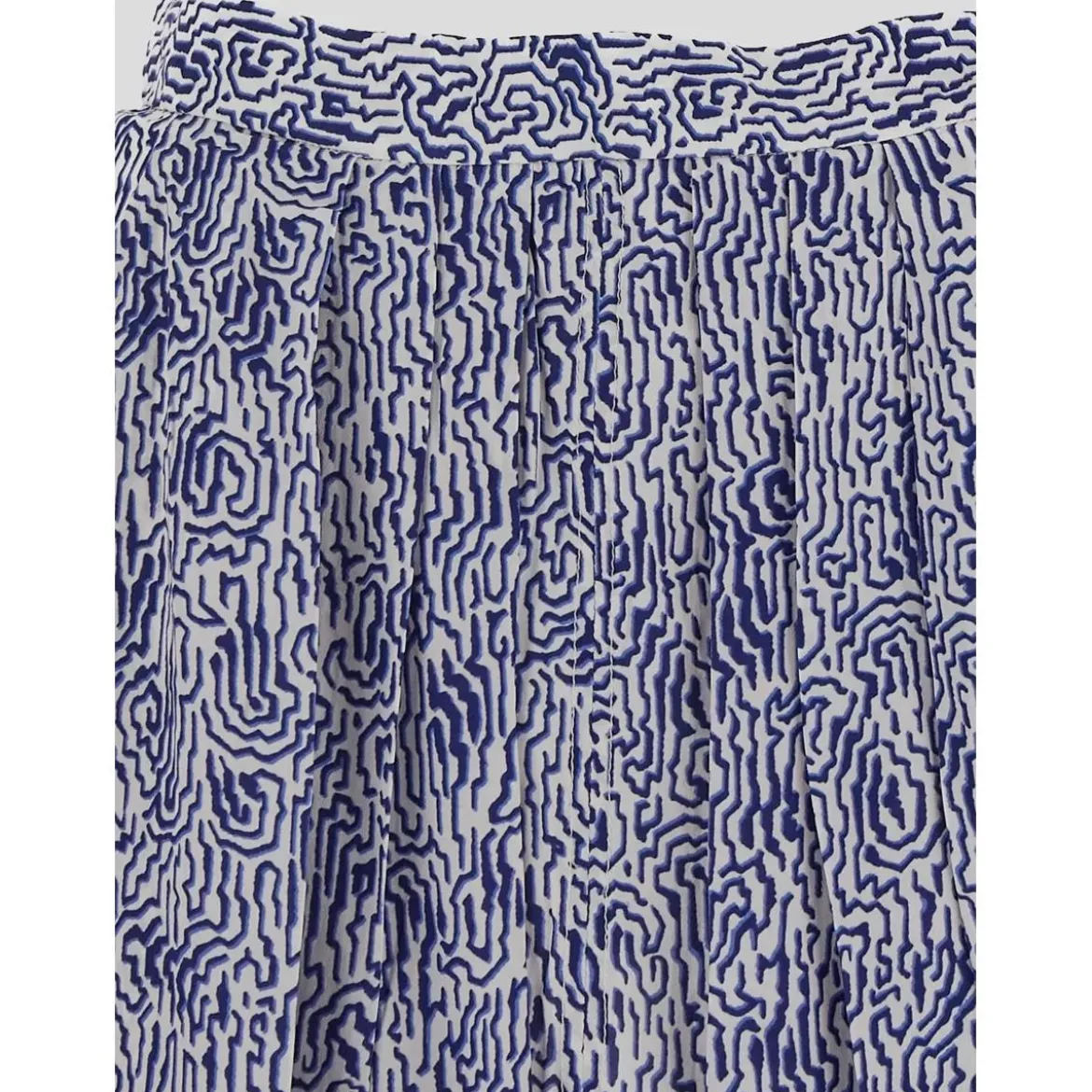 Isabel Marant Minirock Violaine mit All-Over Print blau Minirock