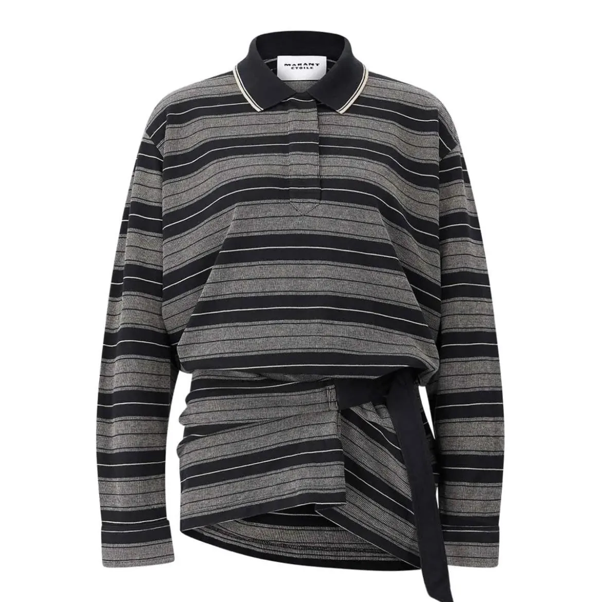 Isabel Marant Polokleid Isea schwarz