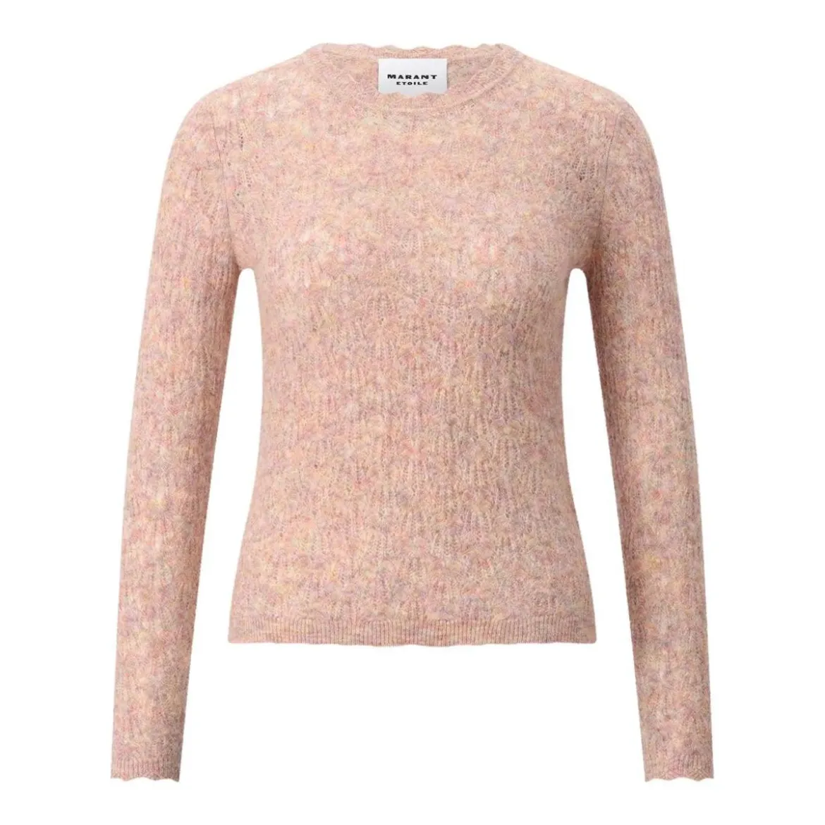 Isabel Marant Pullover Obeline aus Alpaka-Mix Multicolor Longsleeve