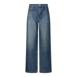 Isabel Marant Relaxed-Fit Jeans Dromie Blau Wide Leg Jeans