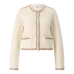 Isabel Marant Strickjacke Rochelle Creme Strickjacke
