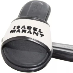 Isabel Marant Women Slides Ecrublack Slides