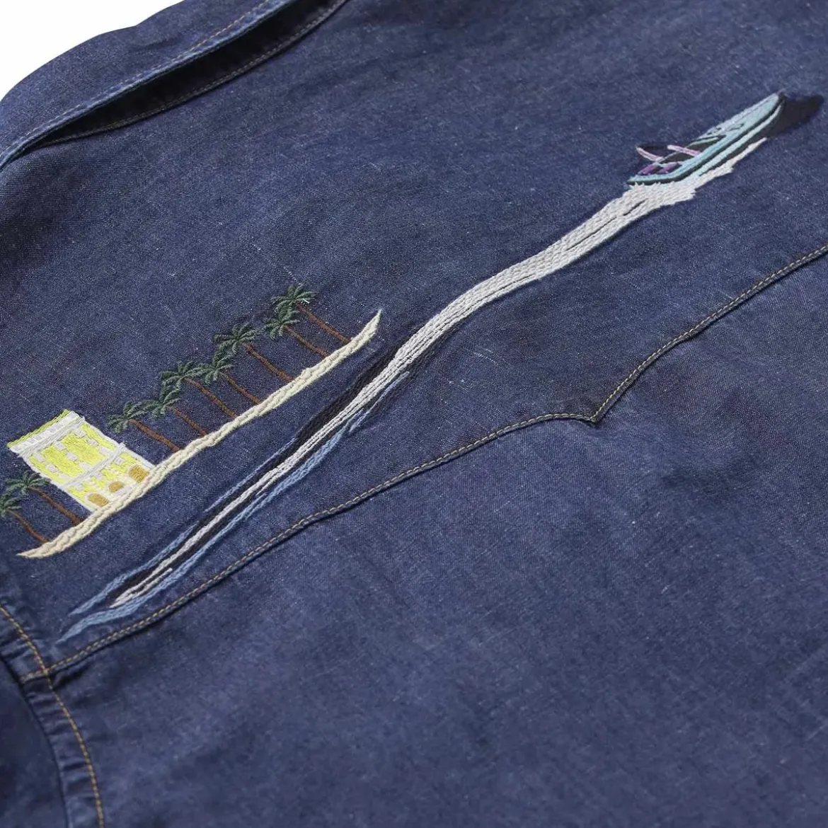 Jacob Cohen Hemd aus Denim Resort Collection blau Hemd