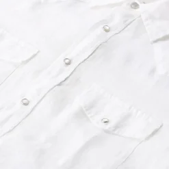 Jacob Cohen Hemd aus Leinen Resort Collection weiß Hemd