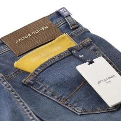 Jacob Cohen Jeans aus Baumwoll-Kaschmir-Mix blau Jeans