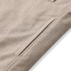 Jacob Cohen Overshirt aus Schurwolle beige Übergangsjacke