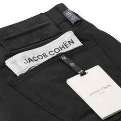 Jacob Cohen Slim-Fit Hose aus Baumwoll-Mix schwarz Jeans