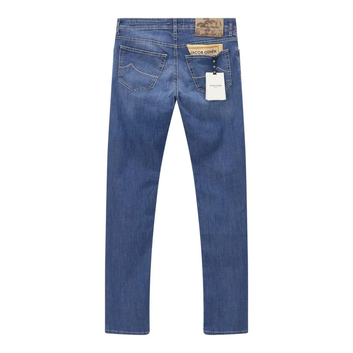 Jacob Cohen Slim-Fit Jeans aus Baumwollmix blau Slim-Fit-Jeans