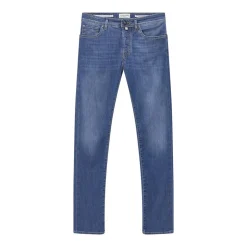 Jacob Cohen Slim-Fit Jeans aus Baumwollmix blau Slim-Fit-Jeans