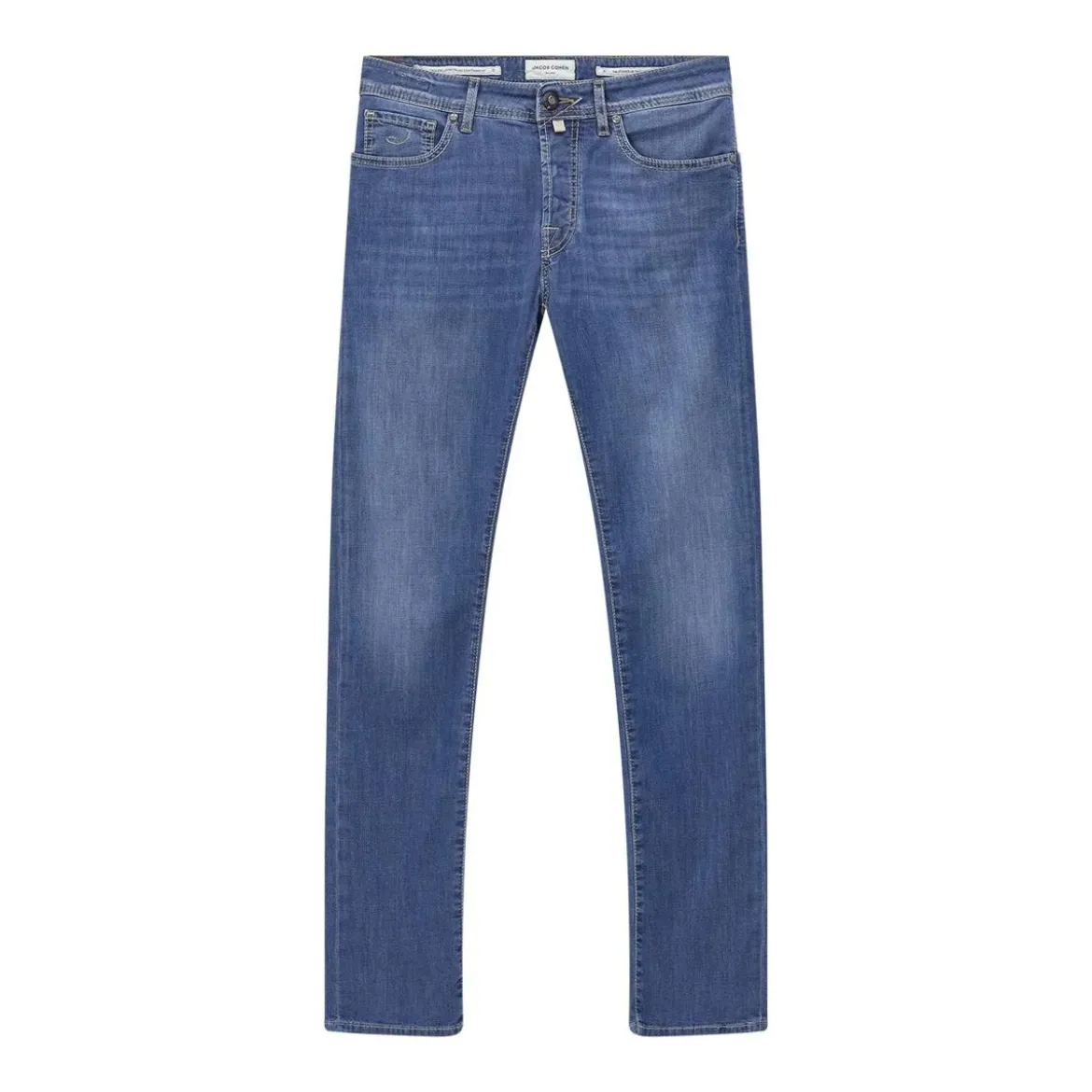 Jacob Cohen Slim-Fit Jeans aus Baumwollmix blau Slim-Fit-Jeans