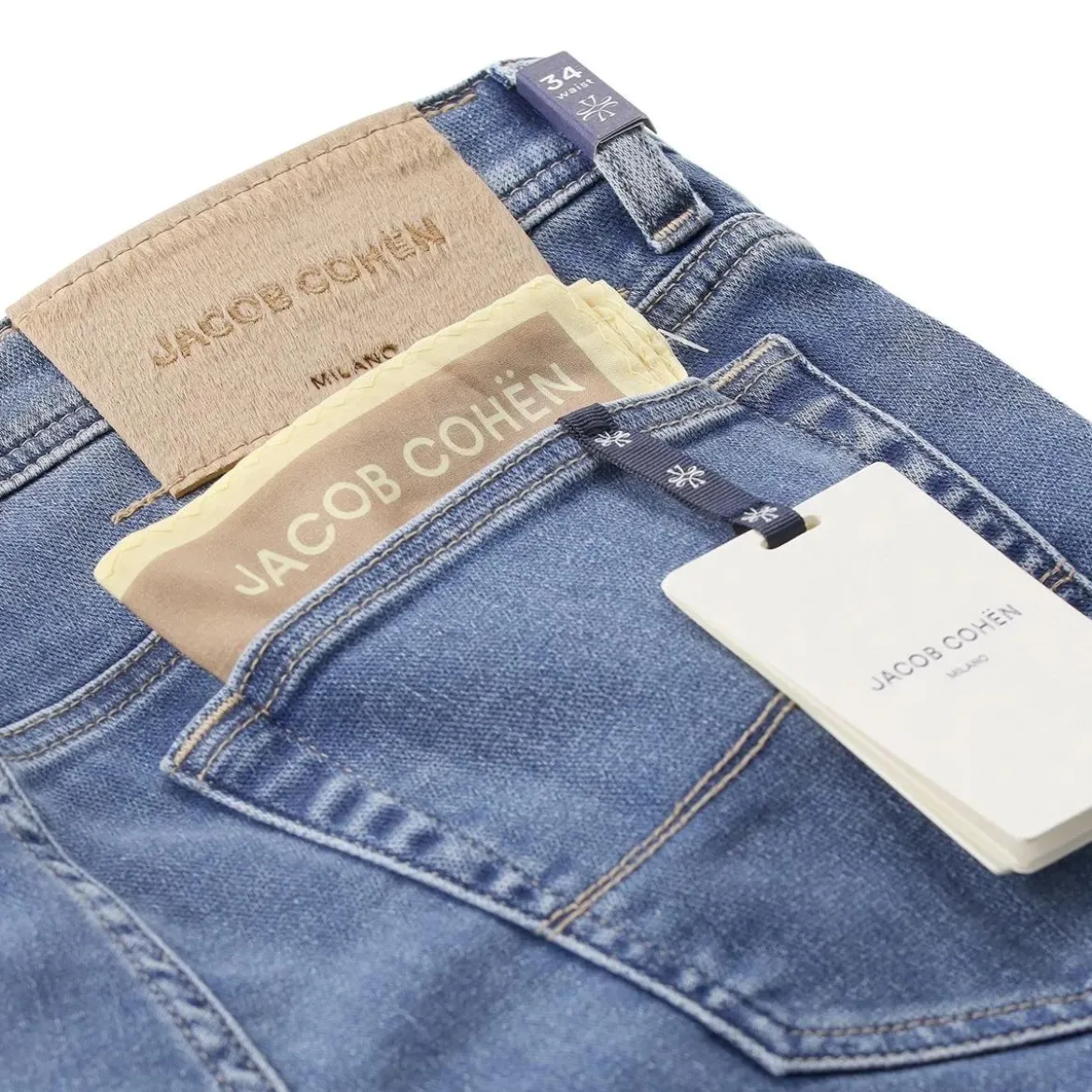 Jacob Cohen Slim-Fit Jeans Bard blau Slim-Fit-Jeans