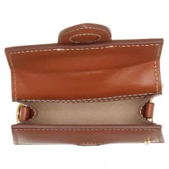 Jacquemus Le petit Bambino Mini flap bag Brown Mikrotasche