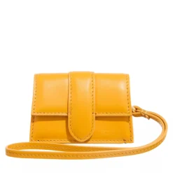 Jacquemus Le Porte Bambino Dark Orange Portemonnaie mit Überschlag