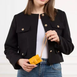 Jacquemus Le Porte Bambino Dark Orange Portemonnaie mit Überschlag