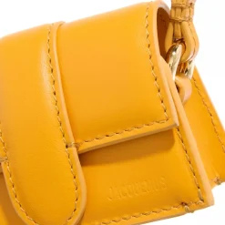 Jacquemus Le Porte Bambino Dark Orange Portemonnaie mit Überschlag