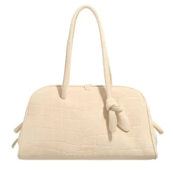 Jacquemus Le Turismo Ivory Bowling Bag