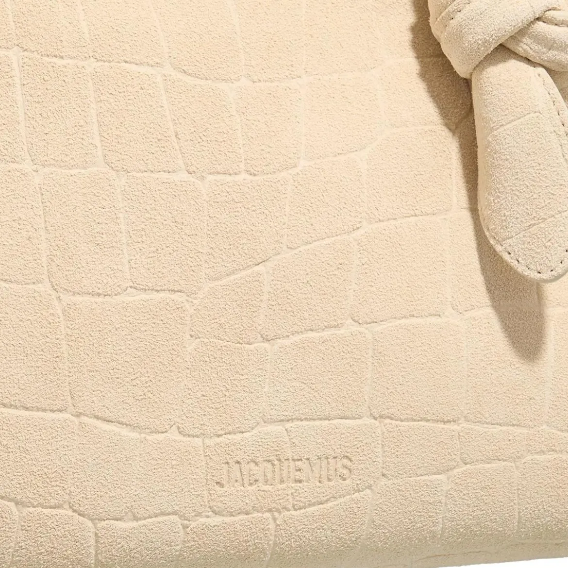 Jacquemus Le Turismo Ivory Bowling Bag