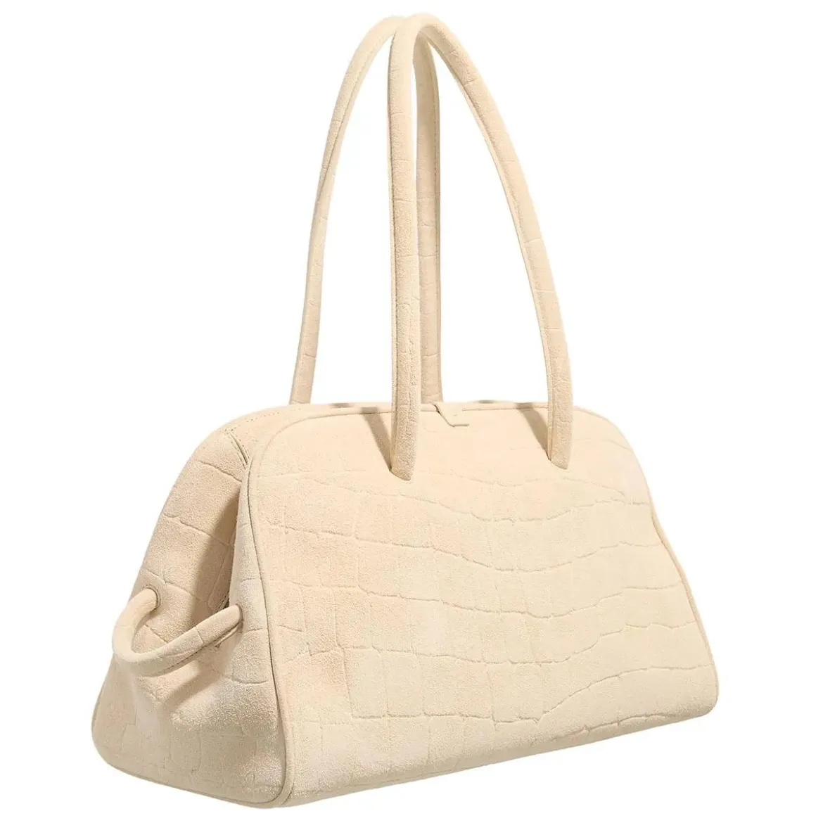 Jacquemus Le Turismo Ivory Bowling Bag