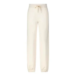Jil Sander Sweatpants mit Logo-Stickerei Creme Jogginghose