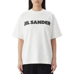 Jil Sander White Cotton Crew Neck T-Shirt White T-Shirt