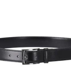 JOOP! Gürtel aus glänzendem Leder schwarz Gürtel