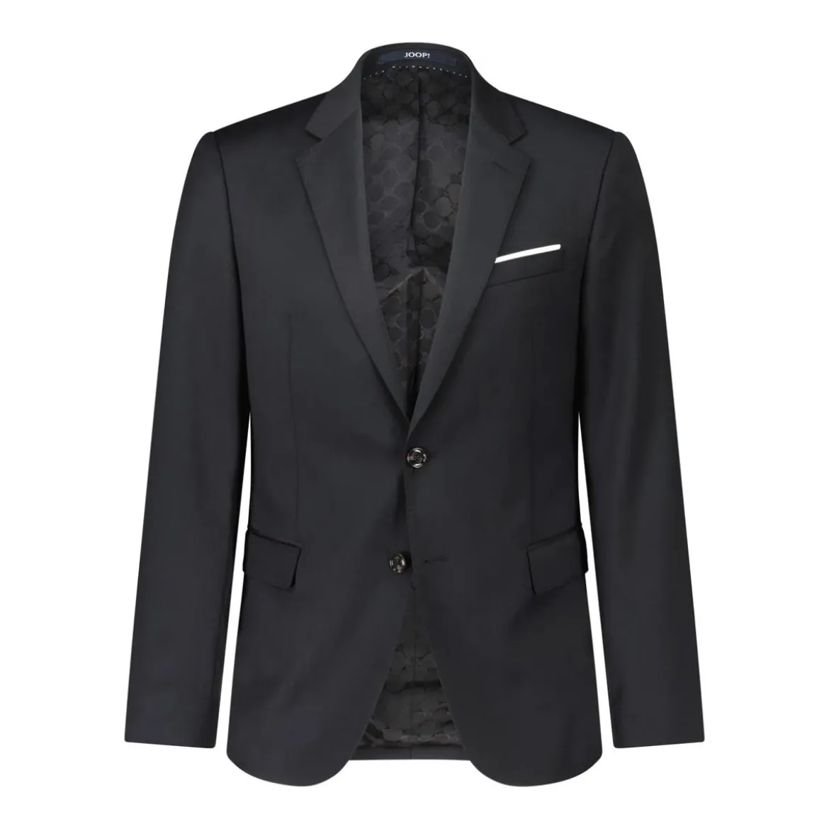 JOOP! Slim-Fit Sakko Herby aus Wolle Schwarz Anzugjacke