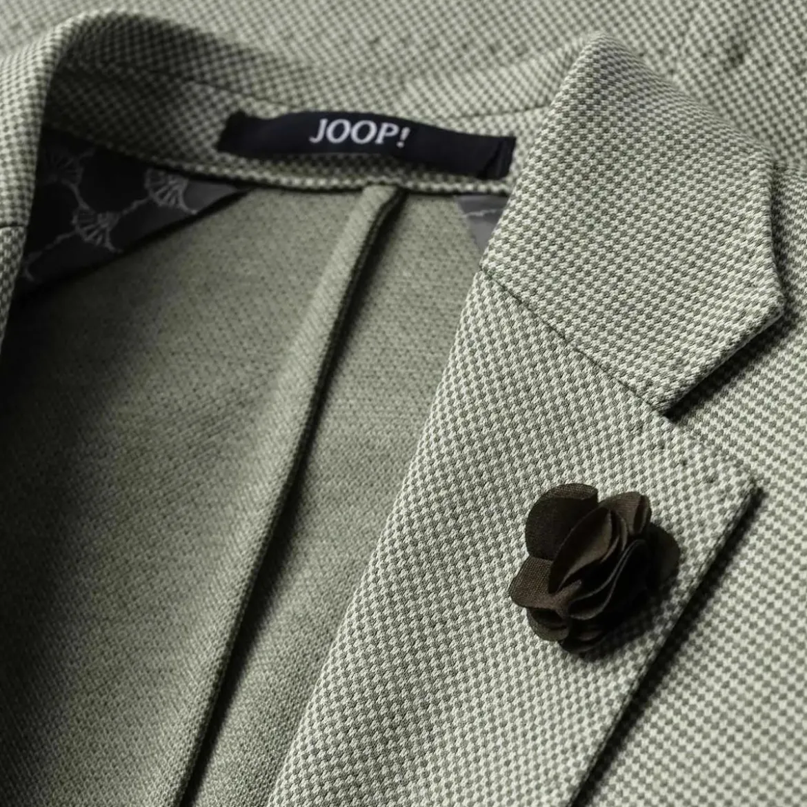 JOOP! Slim-Fit Sakko Hoverest grün Anzugjacke