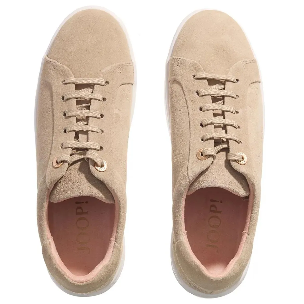 JOOP! Velluto Stampa New Daphne Sneaker Yt6 Beige Low-Top-Sneaker