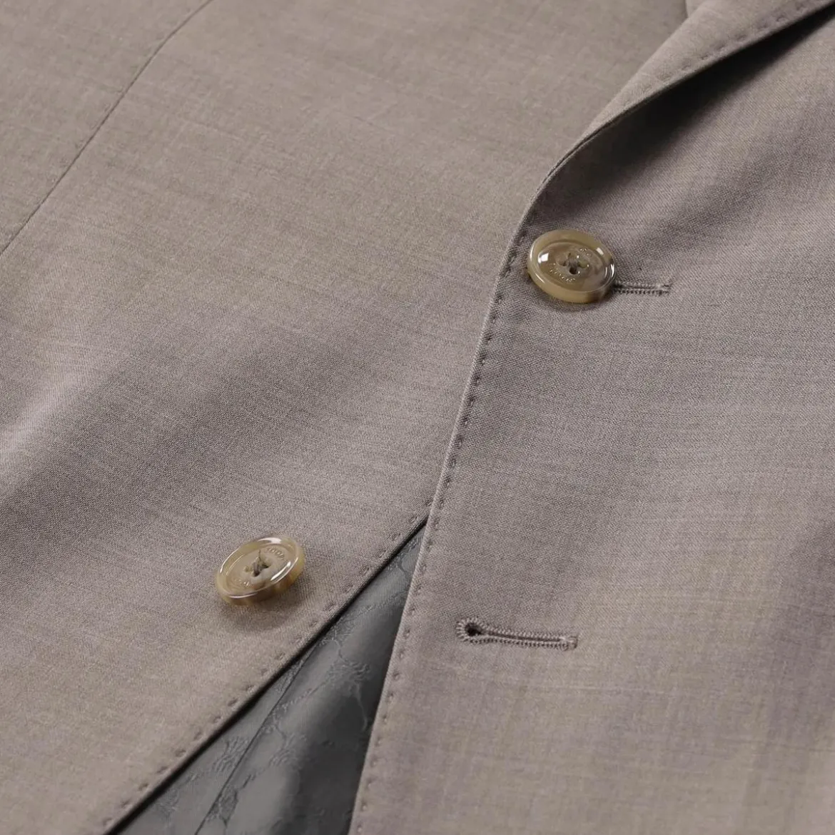 JOOP! Zweiteiliger Slim-Fit Anzug braun Hosenanzug