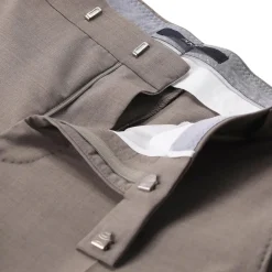 JOOP! Zweiteiliger Slim-Fit Anzug braun Hosenanzug