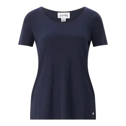 Joseph Ribkoff T-Shirt mit Rundhalsausschnitt blau T-Shirt