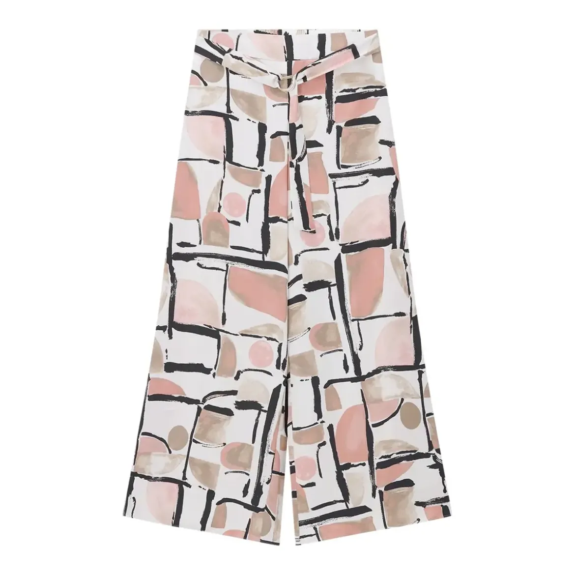 Joseph Ribkoff Wide-Leg Hose mit Muster mehrfarbig Anzugshose