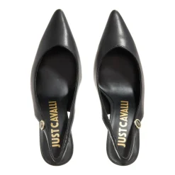 Just Cavalli Fondo Jasmine Black Pumps